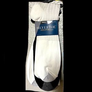 GoldToe SilverToe Thick & Thin Nylon Ribbed socks-3 pair